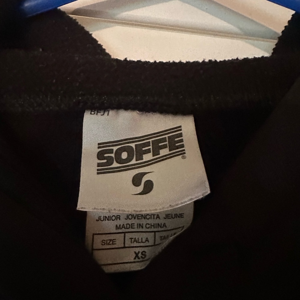 Soffe Classic Black Hoodie